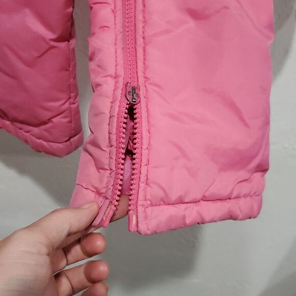 Pink Vintage Children's Snowsuit with Mittens - Picture 10 of 14